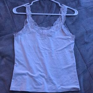 only hearts lace lingerie tank top